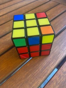 Rubiks Cube Fisch links