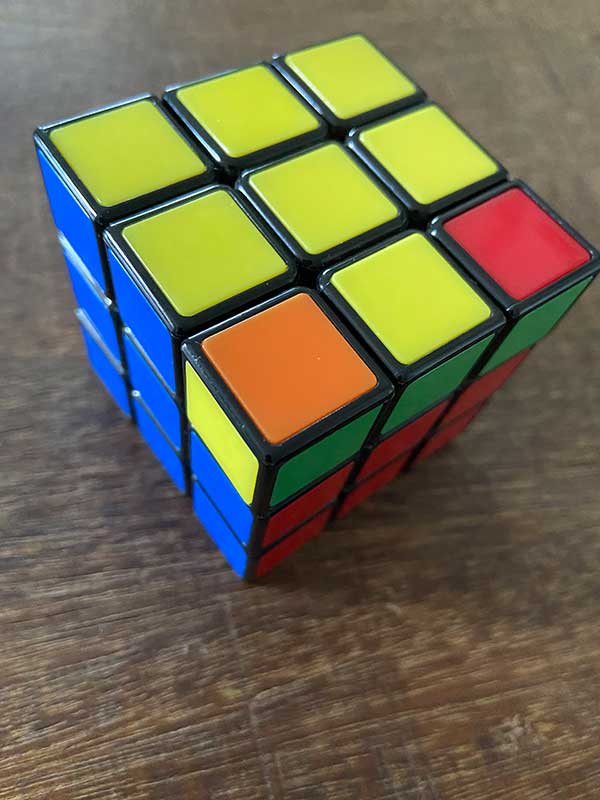Rubiks Cube Spaceinvader 2