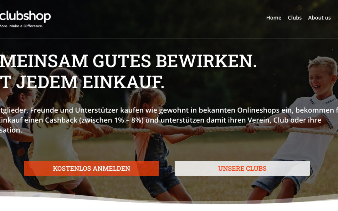 Cashback für den guten Zweck